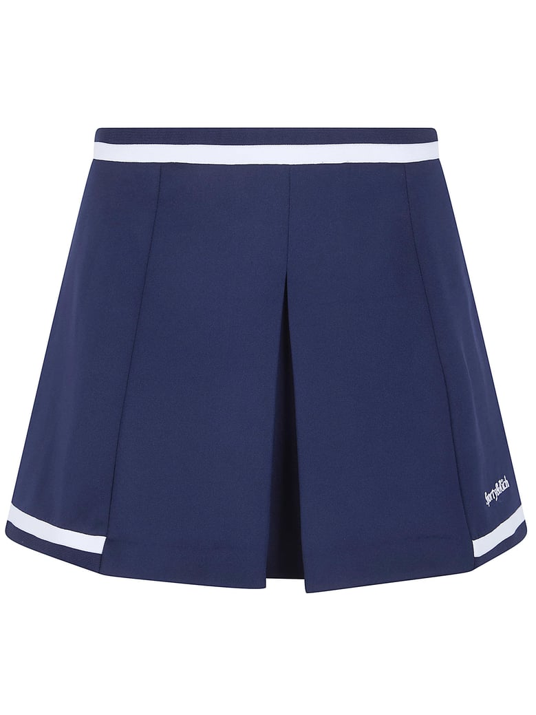 serif logo mila skirt by Selfnex