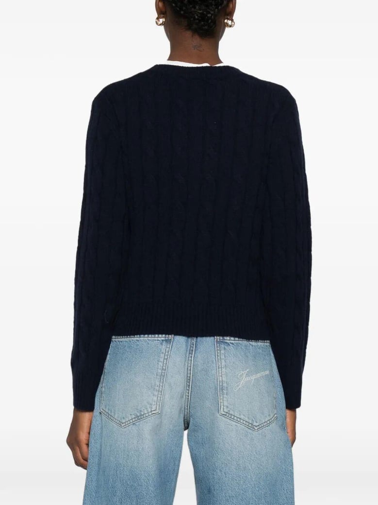 src cableknit cashmere sweater by Selfnex