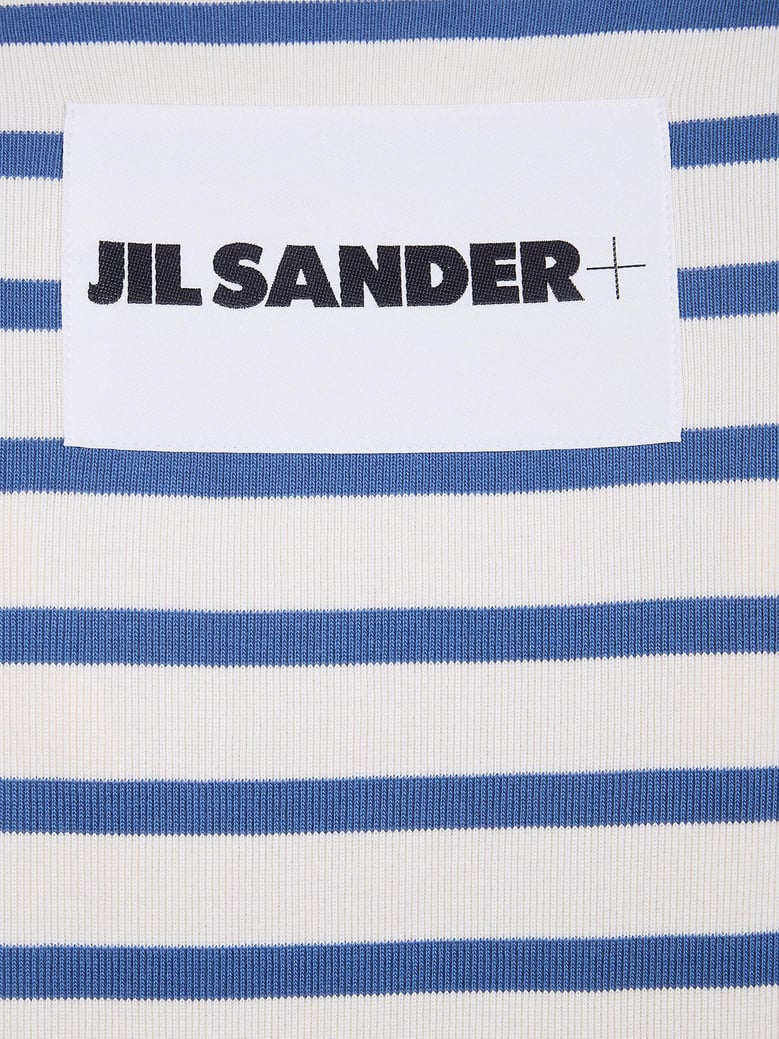 crewneck short sleeves stripes t-shirt by Selfnex
