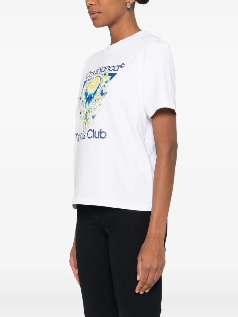 tennis club icon t-shirt by Selfnex