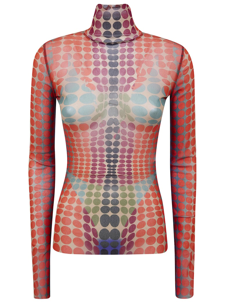 re-edition high neck with long sleeves by Selfnex
