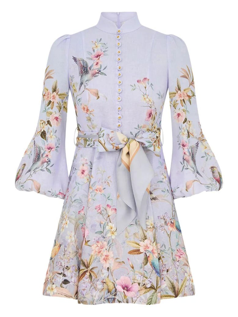rebellion button mini dress by Selfnex