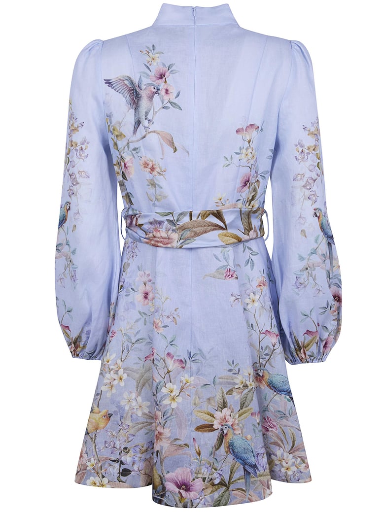 rebellion button mini dress by Selfnex