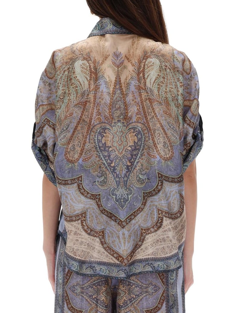 wanderlust short-sleeve shirt by Selfnex