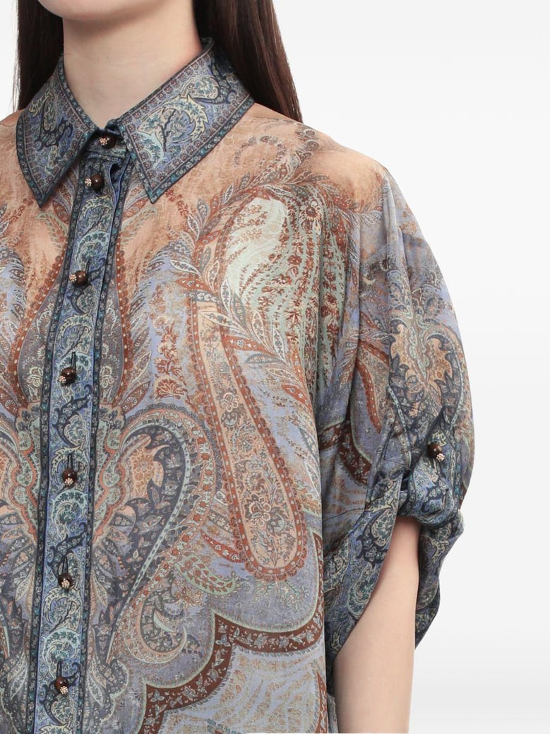 wanderlust short-sleeve shirt by Selfnex