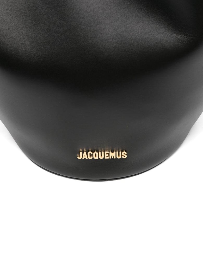 le bambola moyen leather bucket bag by Selfnex