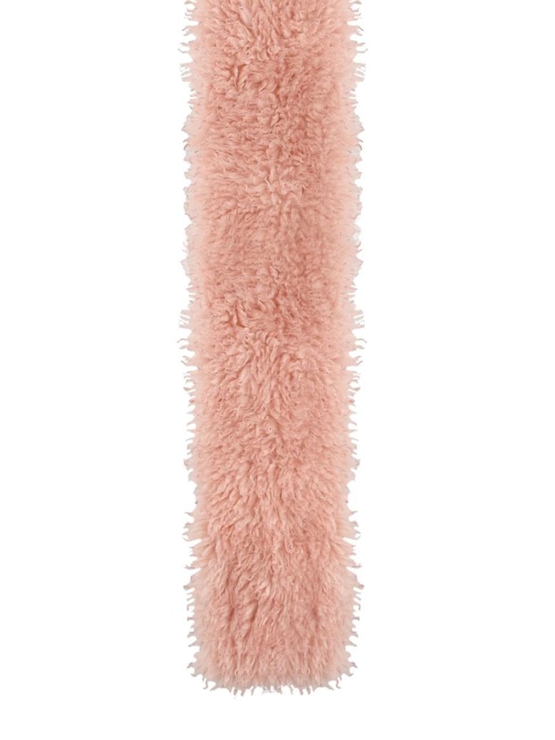 pink recycled polyester scarf by Selfnex