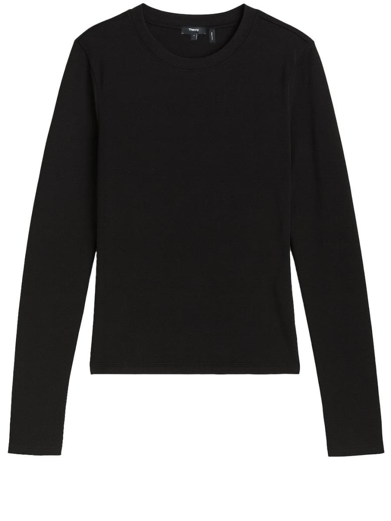 black pima cotton sweater by Selfnex