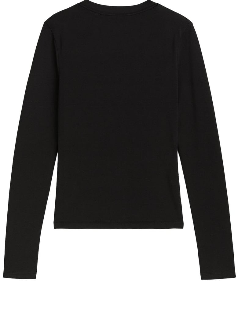 black pima cotton sweater by Selfnex