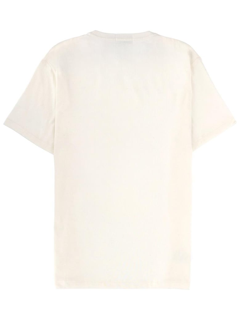 white cotton t-shirt by Selfnex