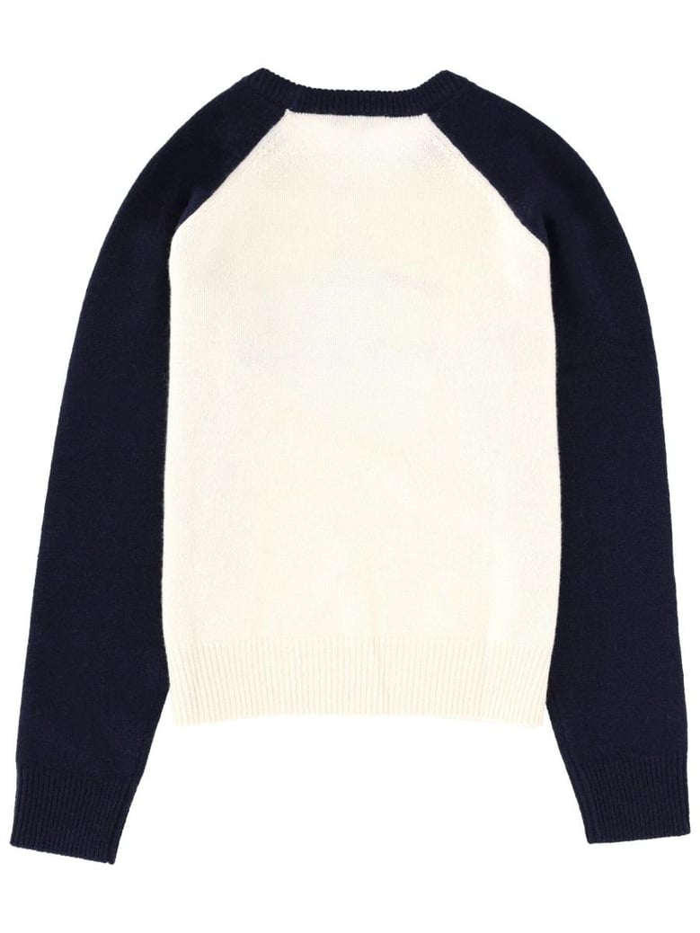 multicolour cashmere wool sweater by Selfnex