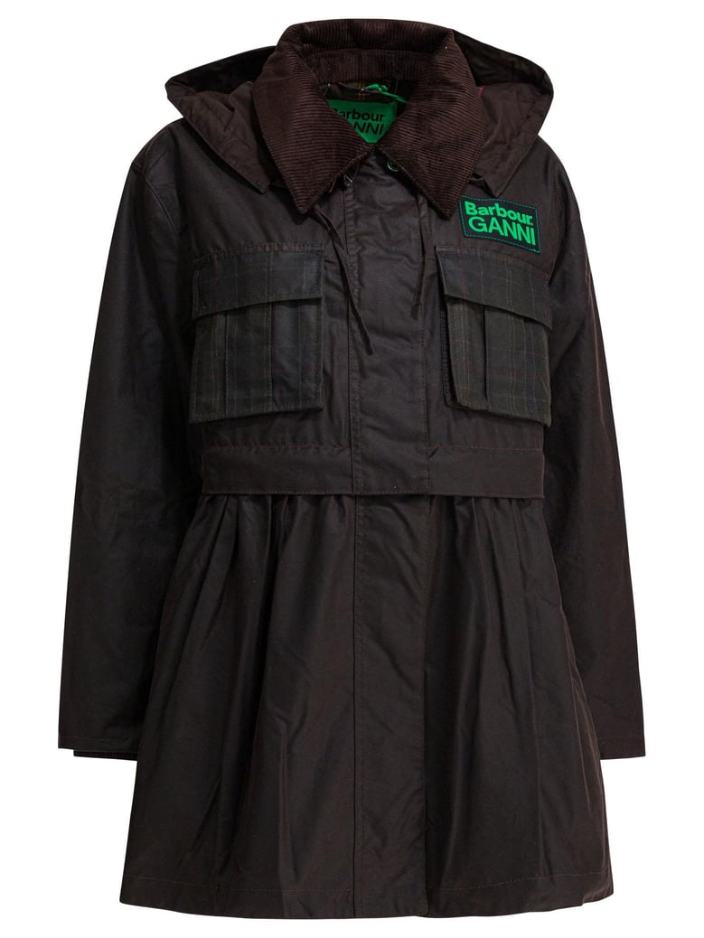 barbour x ganni jacket by Selfnex