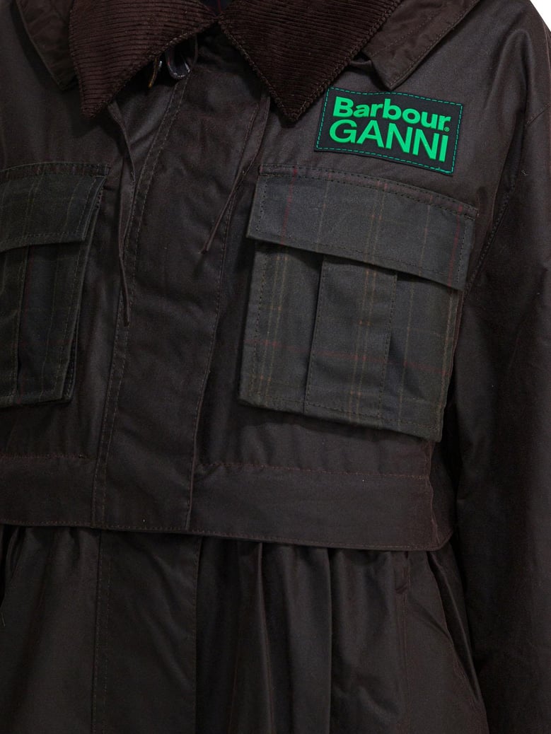 barbour x ganni jacket by Selfnex