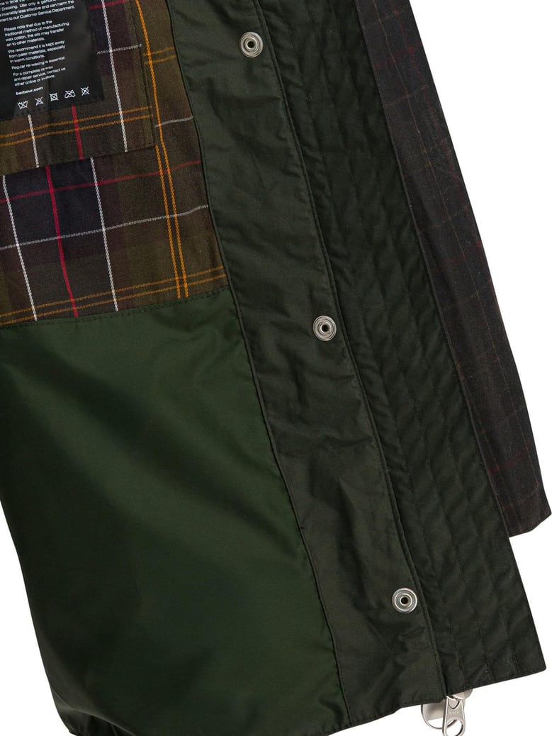 barbour x ganni waxed jacket by Selfnex
