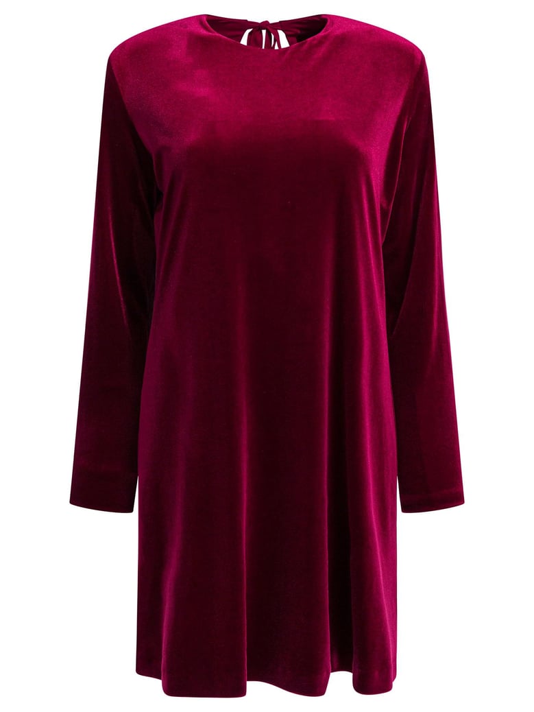 short velvet dress by Selfnex