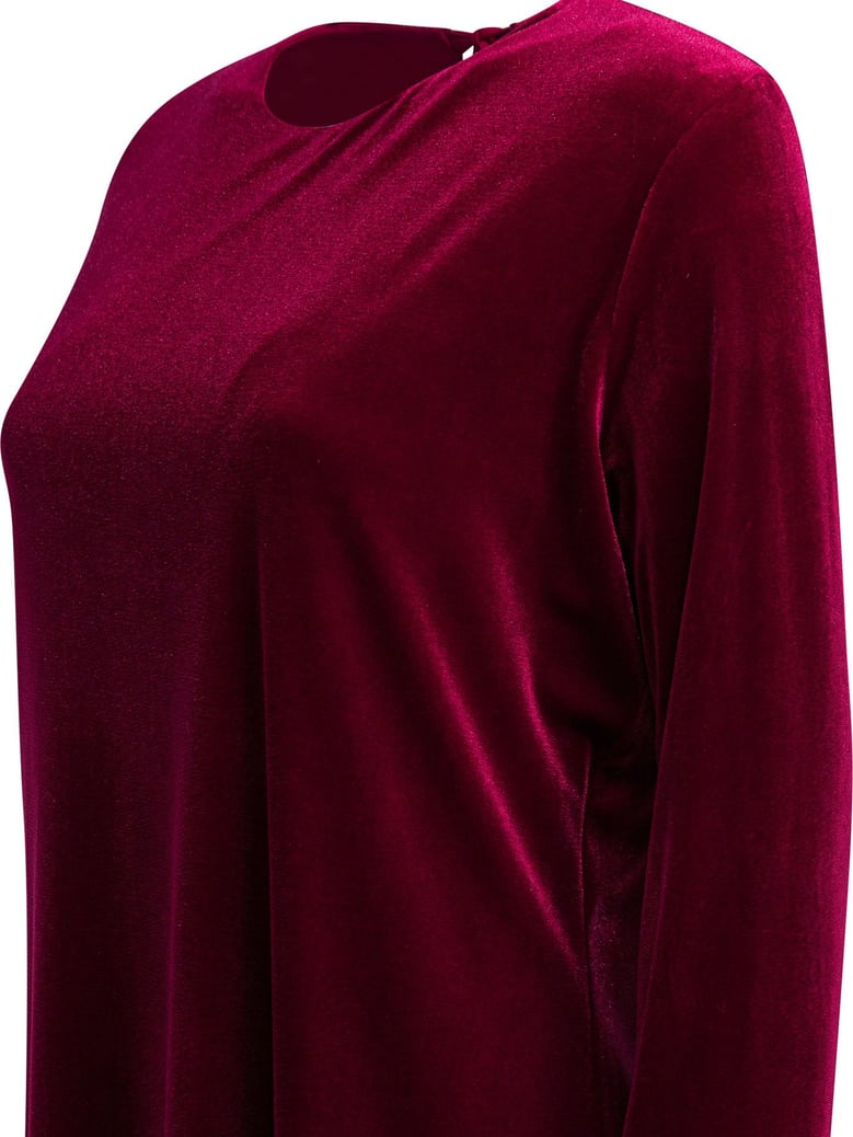 short velvet dress by Selfnex