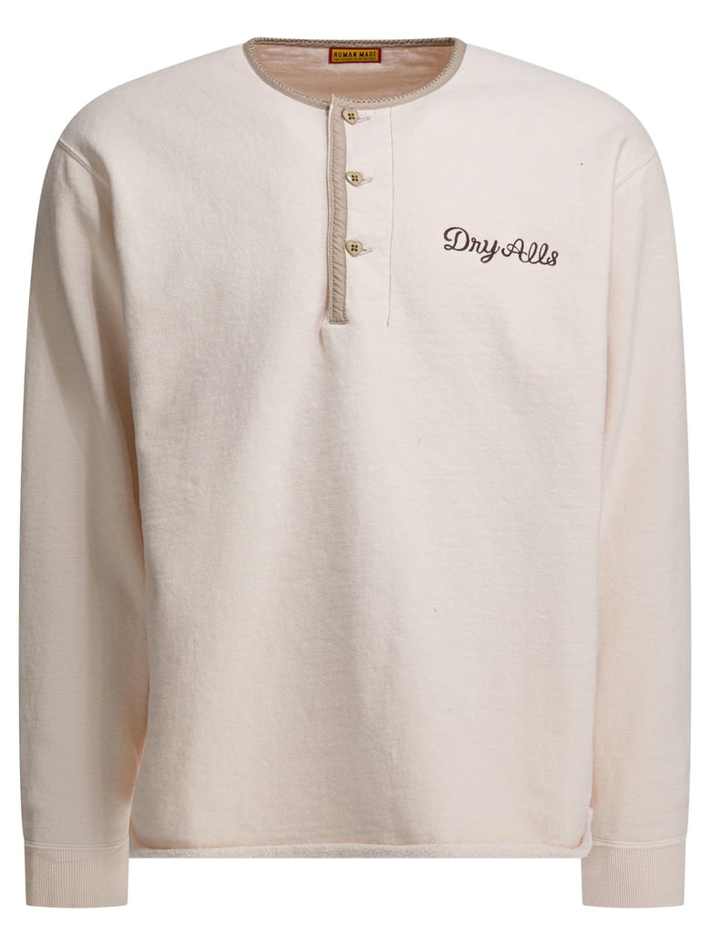 henley sweatshirt by Selfnex