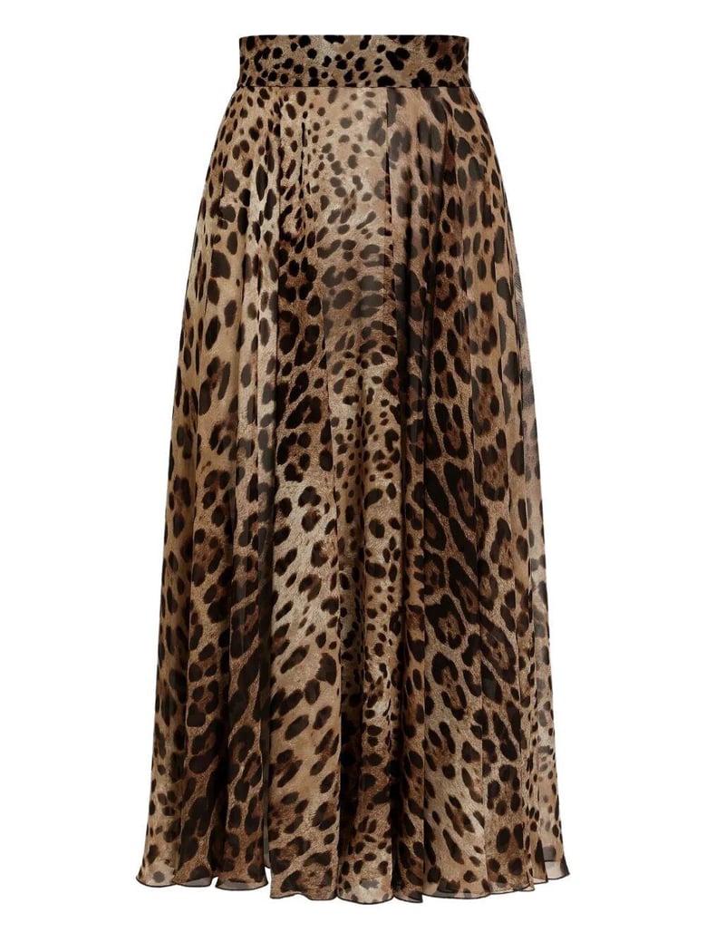 leopard print skirt by Selfnex