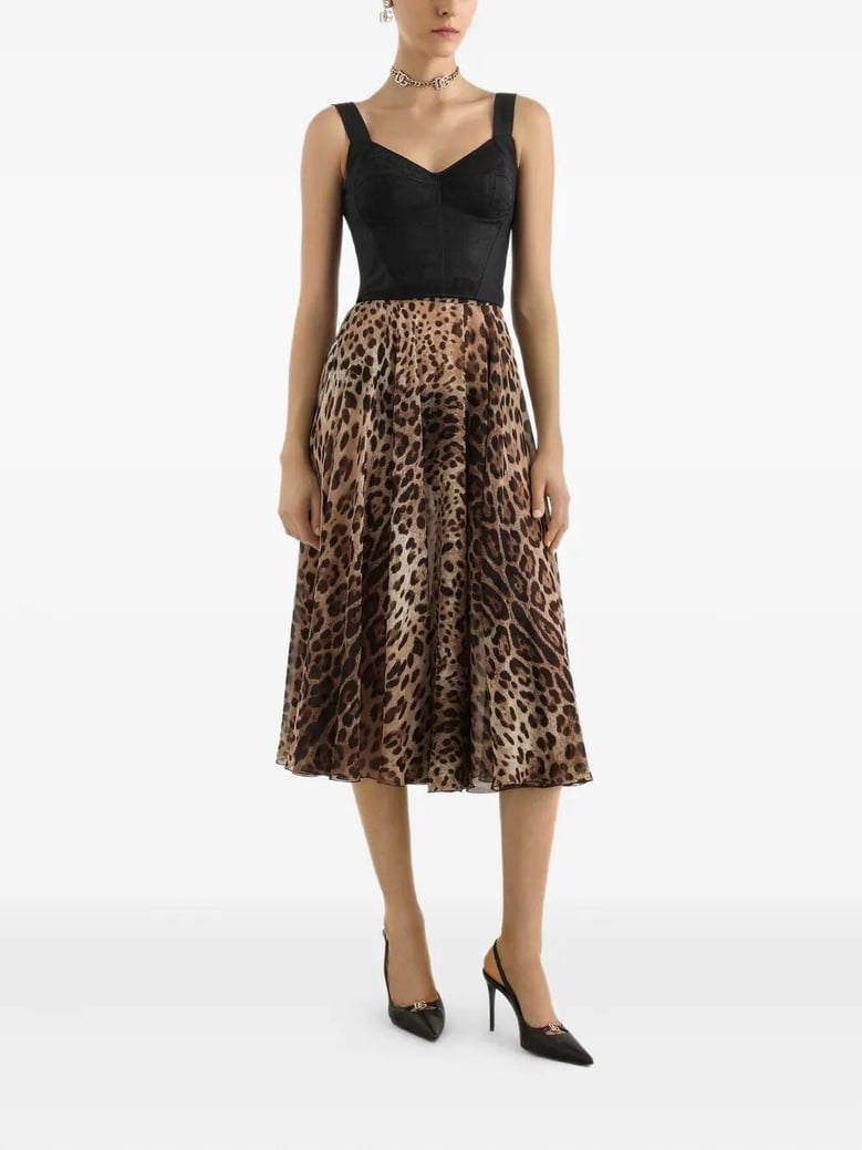 leopard print skirt by Selfnex