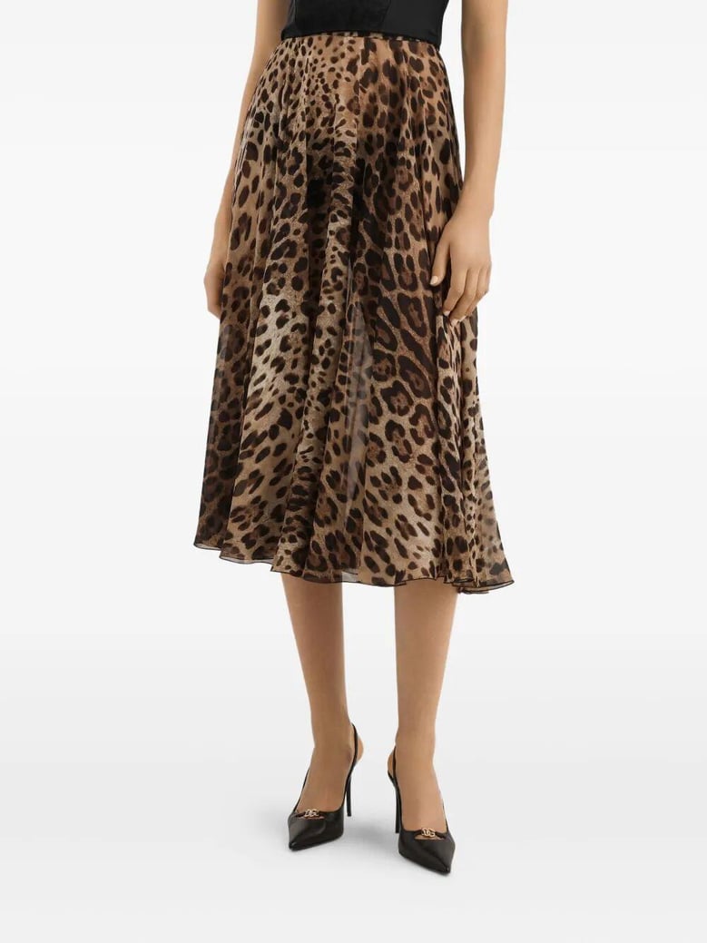 leopard print skirt by Selfnex