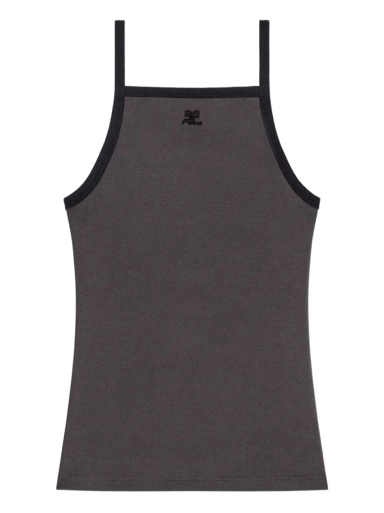 contrast tank top by Selfnex
