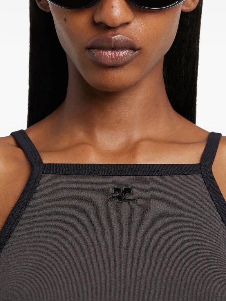 contrast tank top by Selfnex