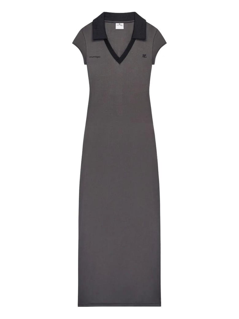 sports polo long dress by Selfnex