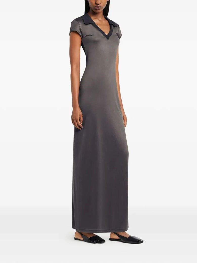 sports polo long dress by Selfnex