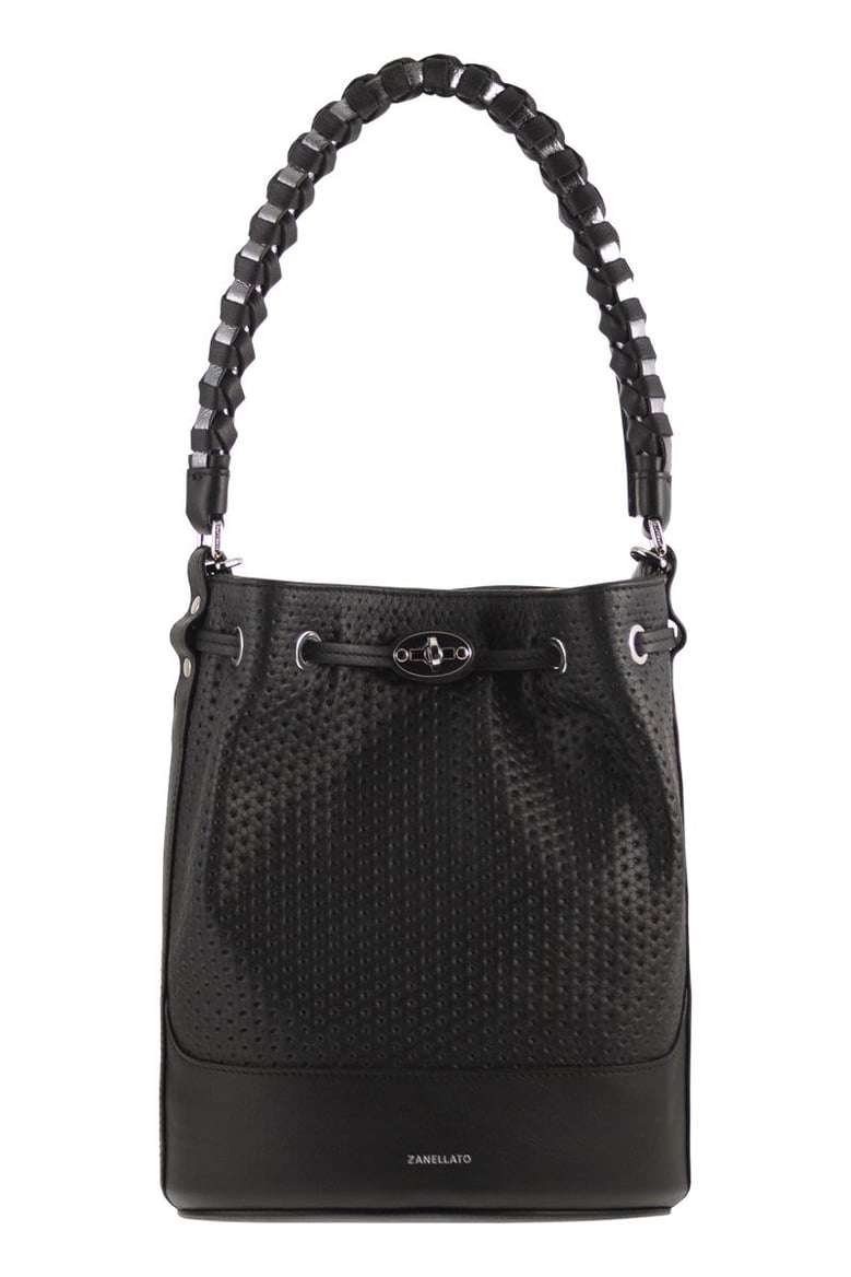 monda - leather bucket bag s by Selfnex