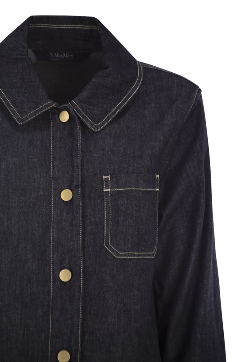 smmenfasi - cotton denim shirt by Selfnex