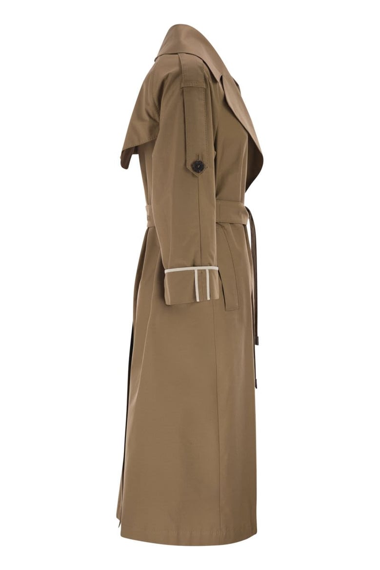 mtcutrench - trench coat in water-repellent twill by Selfnex