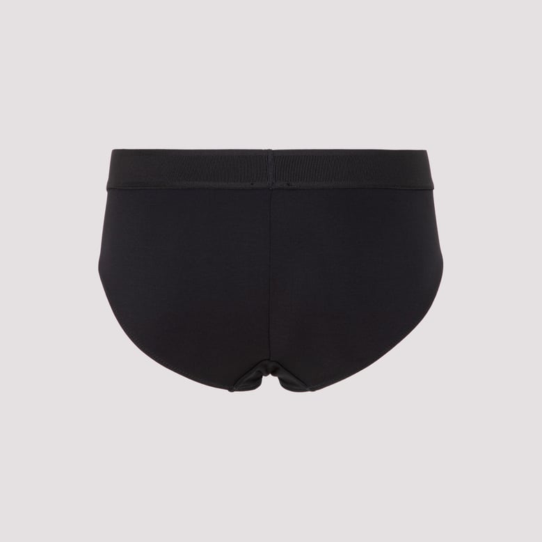 black modal slip with logo by Selfnex