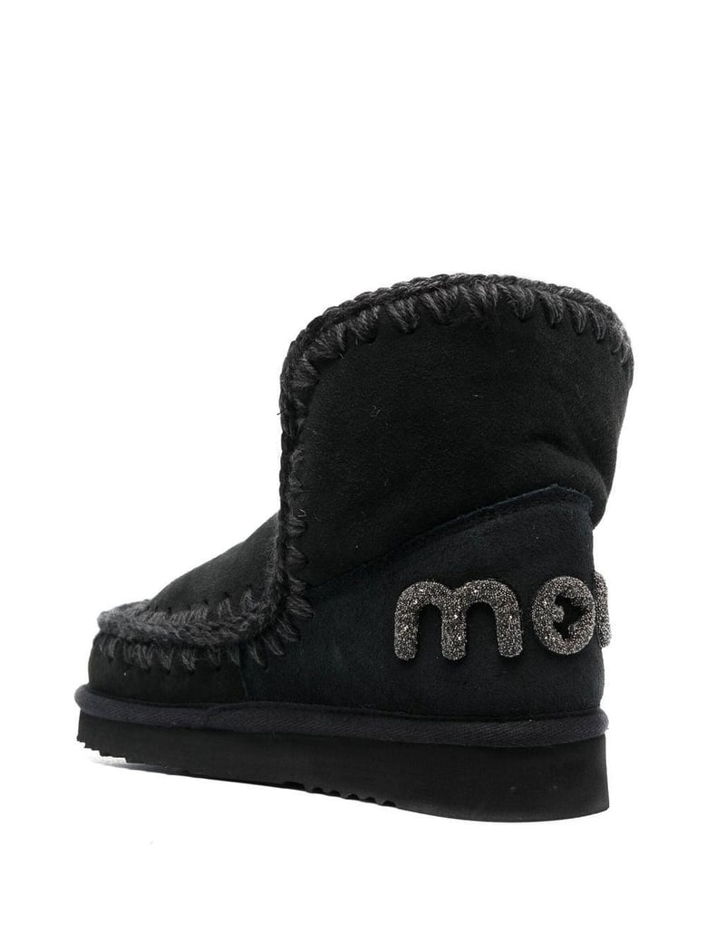 eskimo 18 glitter logo boots by Selfnex