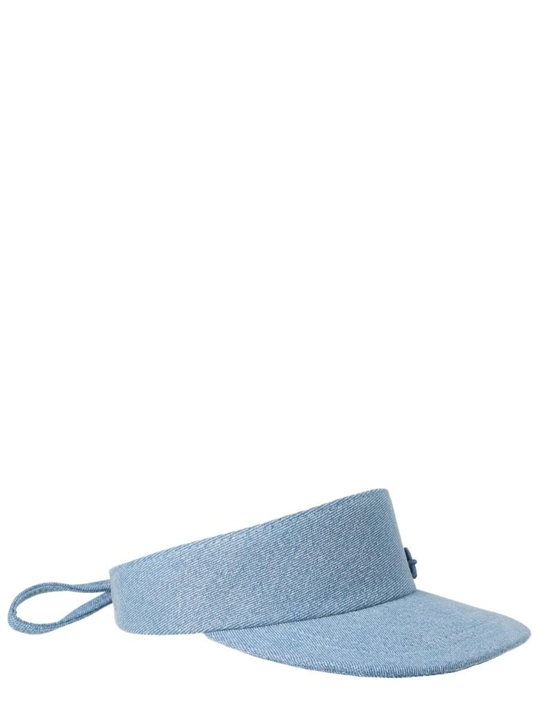 blue cotton hat by Selfnex
