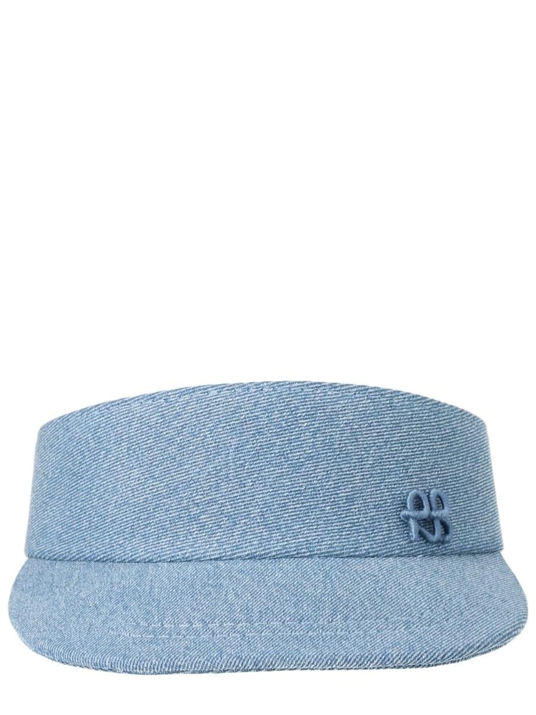 blue cotton hat by Selfnex