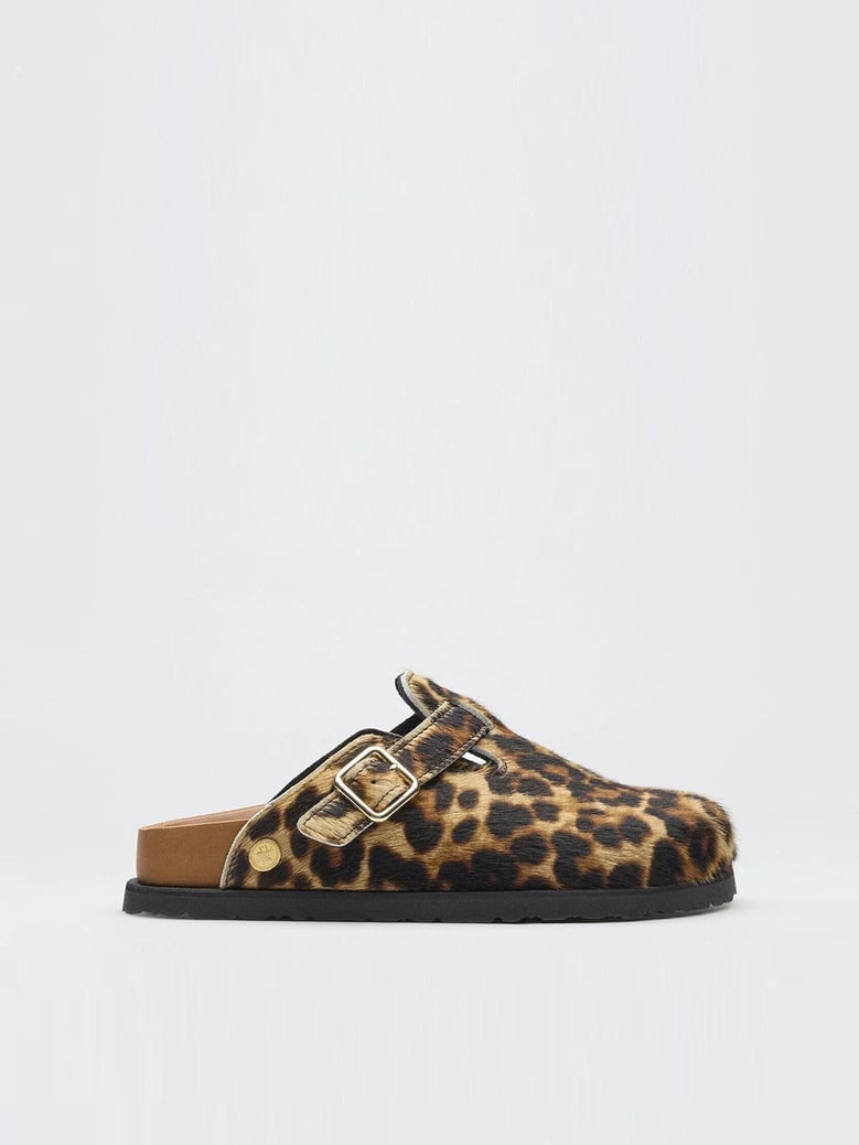boston fur leopard sandal exq by Selfnex