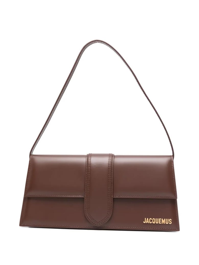 chocolate le bambino long shoulder bag by Selfnex