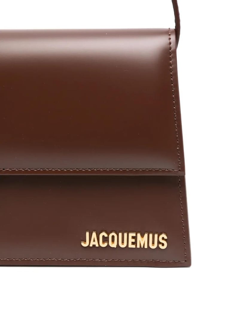 chocolate le bambino long shoulder bag by Selfnex