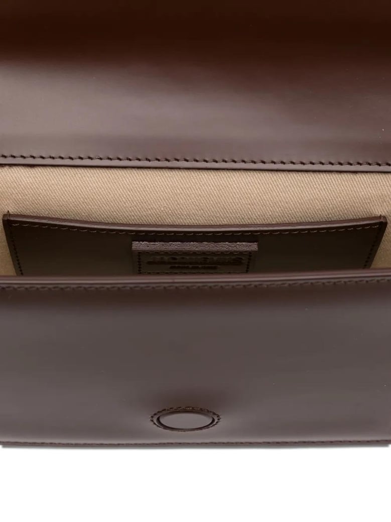 chocolate le bambino long shoulder bag by Selfnex