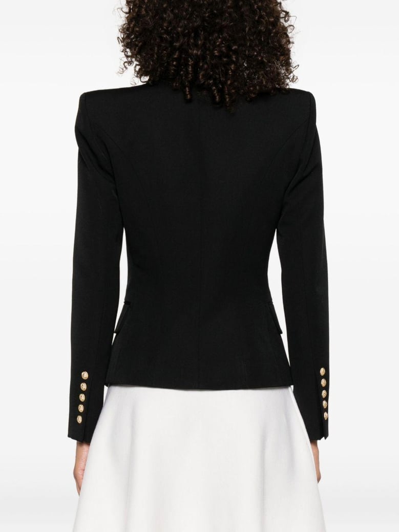 wool double-breasted jacket by Selfnex