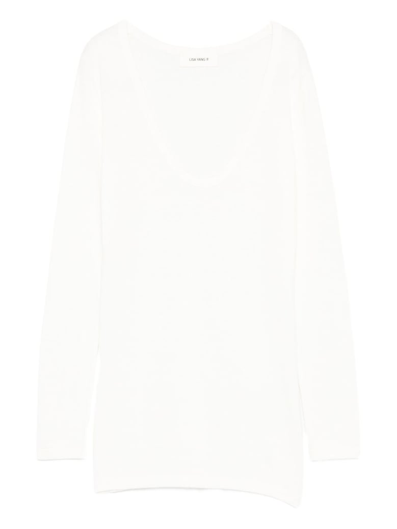 amalea cotton and cashmere sweater by Selfnex