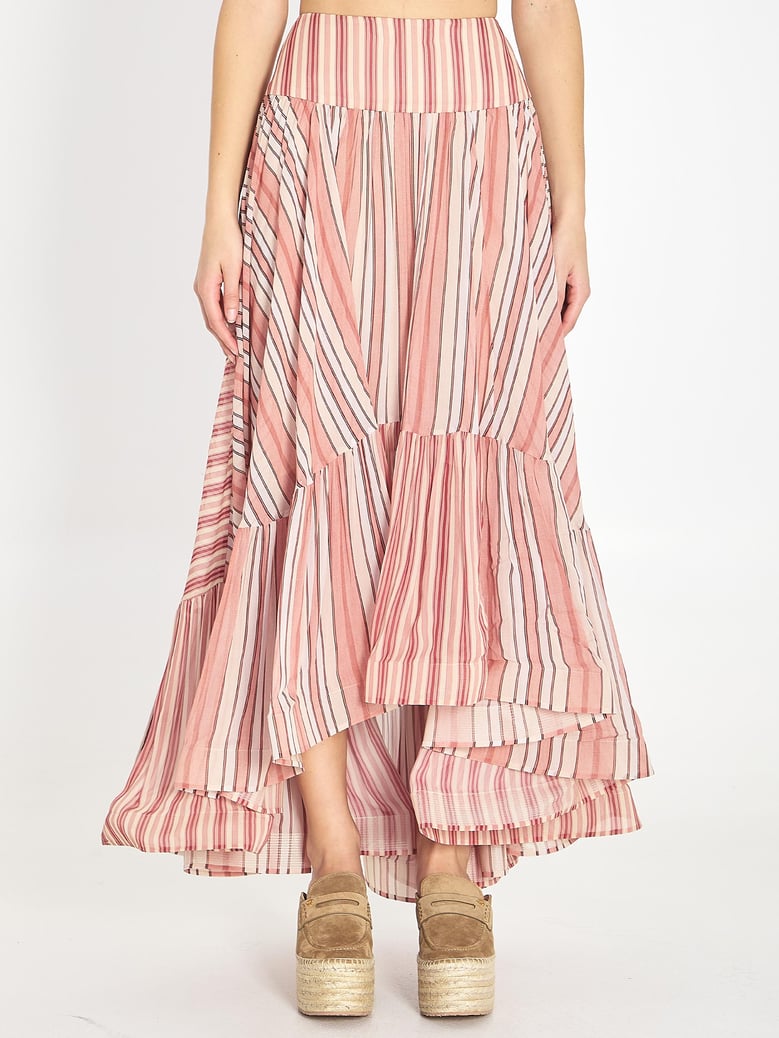 bohémien rebellion midi skirt by Selfnex