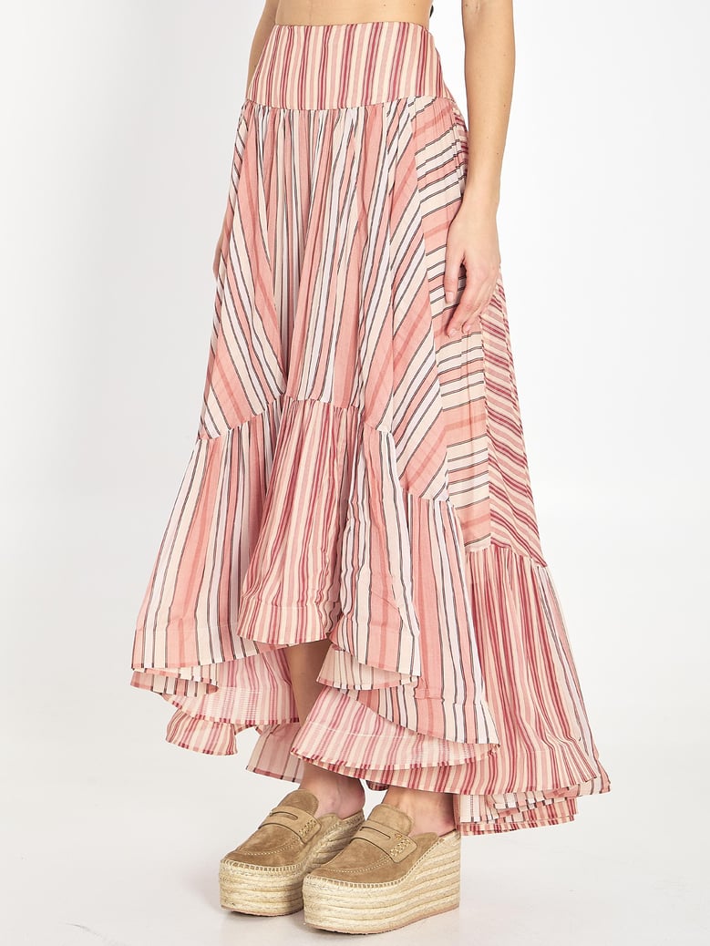 bohémien rebellion midi skirt by Selfnex