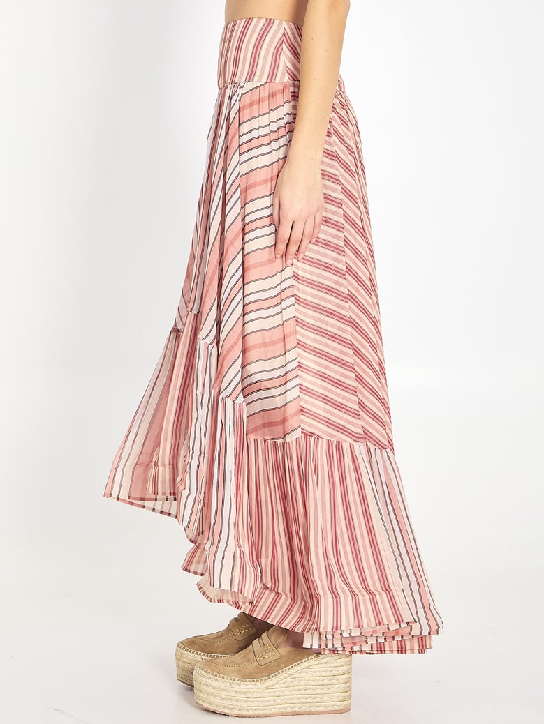 bohémien rebellion midi skirt by Selfnex