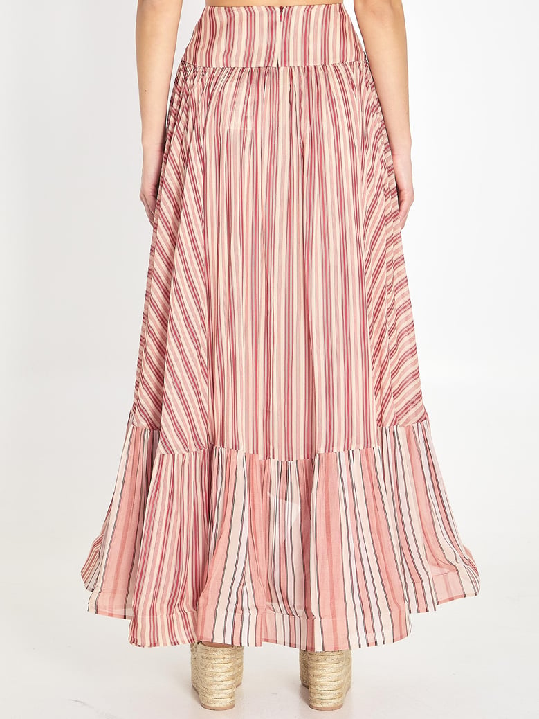 bohémien rebellion midi skirt by Selfnex