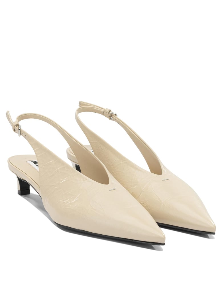 leather slingback by Selfnex