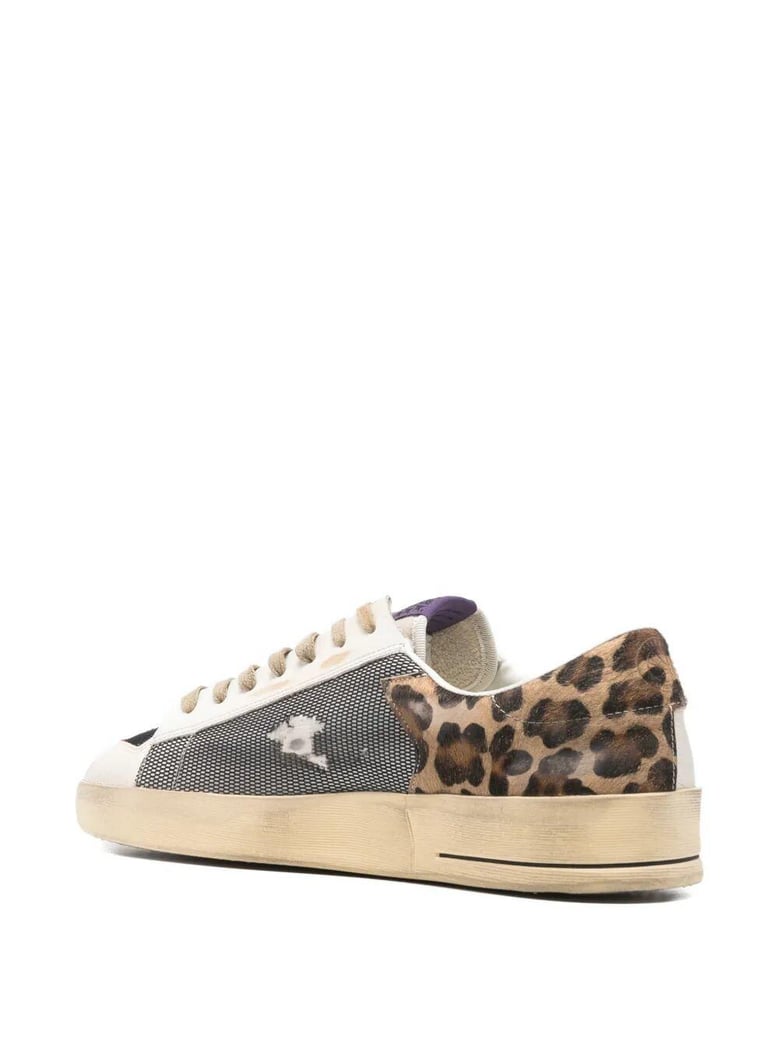 stardan nappa leather and net upper nappa toe nylon tongue and horsy heel by Selfnex