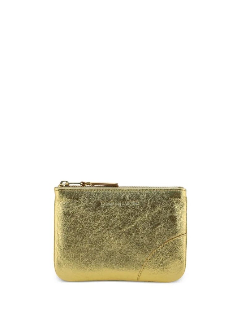 gold and silver 145x105 mm wallet by Selfnex