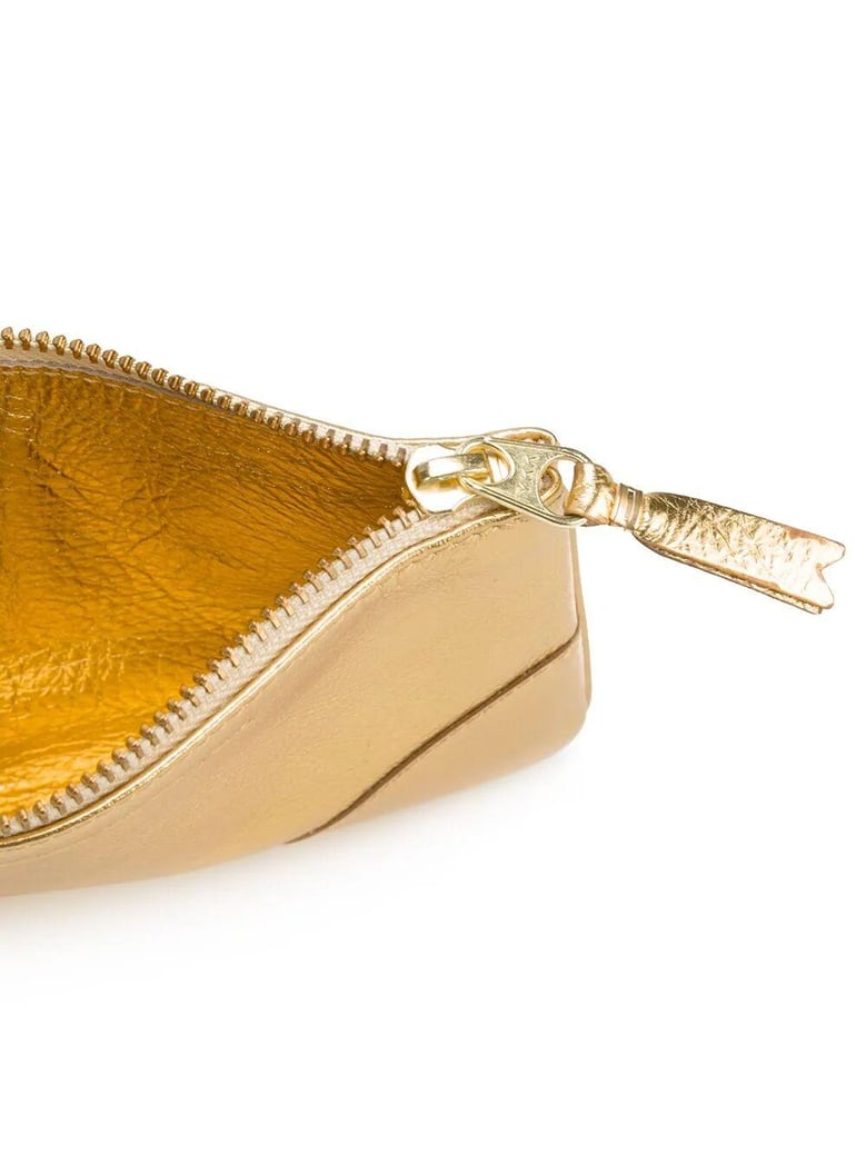 gold and silver 145x105 mm wallet by Selfnex