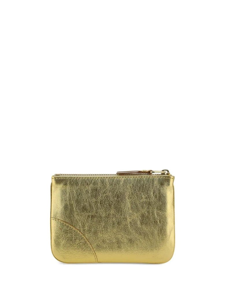 gold and silver 145x105 mm wallet by Selfnex